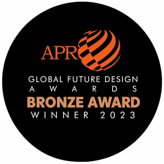 Global Future Design Awards 2023 Bronze Award badge
