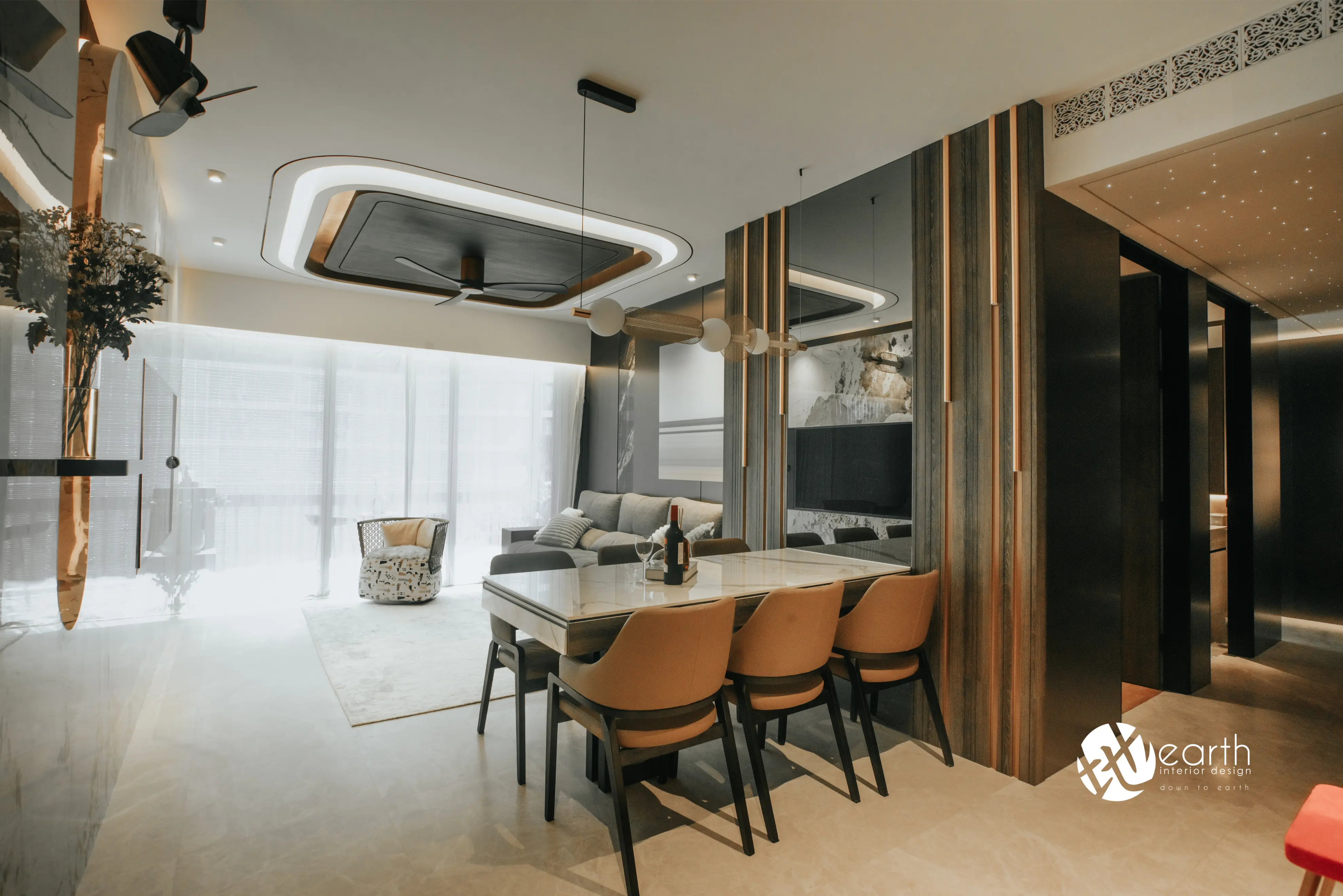 Harbourfront Avenue interior design renovation by Earth Interior Design Singapore